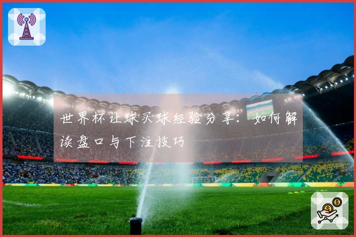 世界杯让球买球经验分享：如何解读盘口与下注技巧