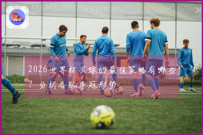2026世界杯买球的最佳策略有哪些？分析各队夺冠形势